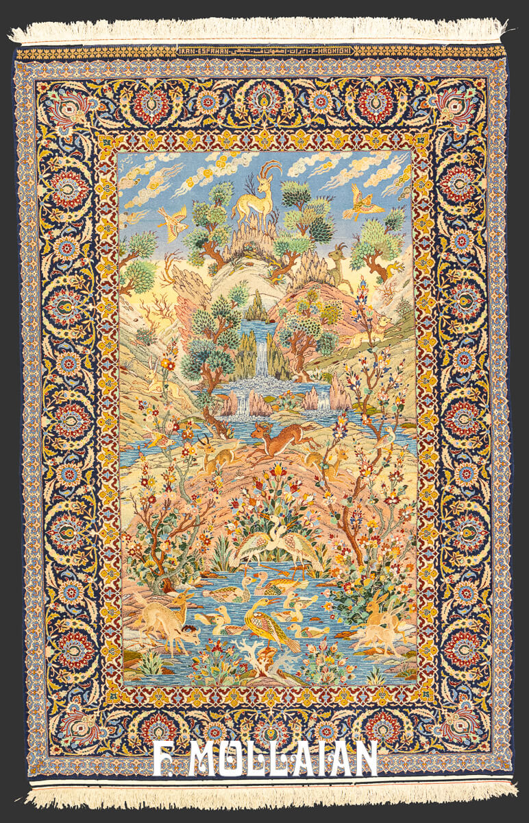 Isfahan Rug Haghighi Extra Fine n°:457941